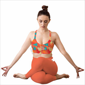 Ensembles de yoga pour femmes, vêtements de sport deux pièces comprenant une brassière de sport et des leggings pour la course à pied, la remise en forme, la salle de sport et les séances de yoga - Product Image 1
