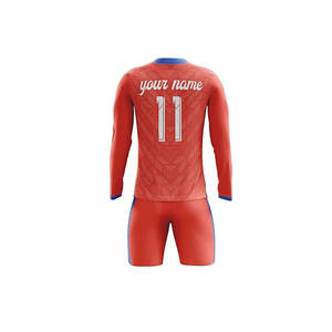 Service OEM fabrication uniforme de football meilleure qualité uniformes de football nom de l'équipe personnalisée maillot de football - Product Image 3