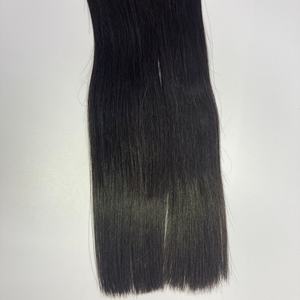 APO HAIR Vente en gros Extensions de ruban adhésif style afro 20 pouces haute qualité 3cm Machine à cheveux vierges Remy vietnamienne noire double trame - Product Image 5