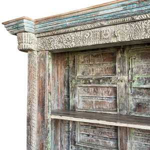 Estantería de Madera Tradicional, Estantería Vintage Hecha a Mano, Elegancia para Sala de Estar, Decoración Combinable - MOQ 1 Contenedor Únicamente - Product Image 4