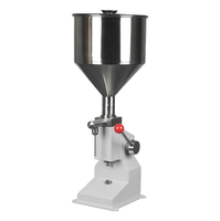 Venta al por mayor de mini tubos/frascos/manilhas manuales de alta precisión para jabón líquido, bebidas, productos químicos, champú, cosméticos, cremas y pastas alimentarias, de fácil llenado.