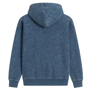 Vintage personalizado Streetwear Boxy Puff Sudadera con capucha bordado recortado francés Terry Fleece DTG estampado gráfico estilo francés recortado Sudadera con capucha - Product Image 6