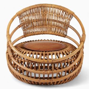 Articles chauds fauteuil en rotin chaise de salle à manger en rotin de haute qualité et bon prix pour la fête de mariage intérieure et extérieure - Product Image 2