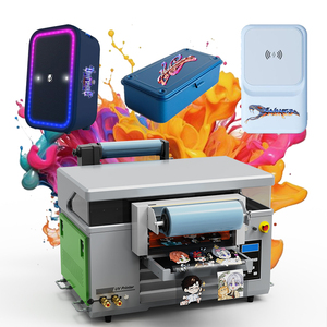 A2 UV Printer Industrial And Commercial High Quality Digital XP600 UV Flatbed Printer 40cm UV DTF Roll To Roll Printer - Product Image 1