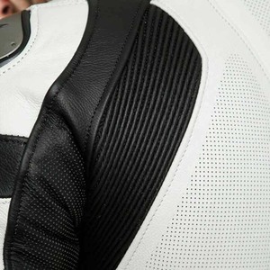 Nueva llegada de cuero genuino motocicleta uniforme impermeable traje de carreras anticaída chaquetas de motocicleta - Product Image 6