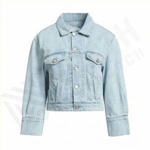 Chaqueta Vaquera de Mezclilla para Hombre, Estilo Personalizado, Color Personalizado, Cierre de Botones, Cuello Clásico, Ropa Casual de Calle, Prenda Exterior de Invierno de Alta Calidad - Product Image 1