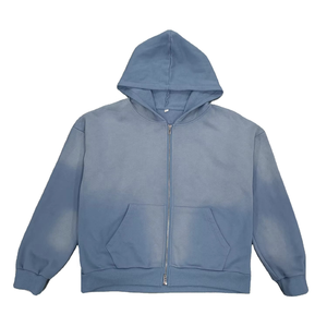 OEM lujo peso pesado moda llegada alta calidad Premium personalizado nueva moda impreso invierno hombres sudaderas con cremallera - Product Image 1