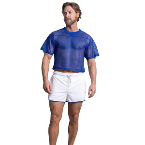 Maillot de baseball et de football personnalisé de haute qualité imprimé 100% polyester antibactérien à séchage rapide respirant évacuant l'humidité col en V - Product Image 3