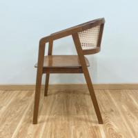 Chaise de salle à manger en bois massif au design traditionnel, personnalisée en usine, pour la maison, la cuisine, la salle à manger, mobilier d'origine vietnamienne, prix compétitif