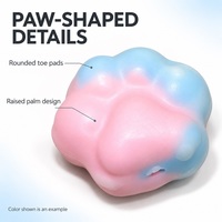 Mainan Squishy Cakar Kucing Pastel Kulit Renyah TPE Isi Marshmallow Lembut Bisa Diremas Hadiah Pesta Grosir untuk Anak Perempuan Usia 5 7 Tahun