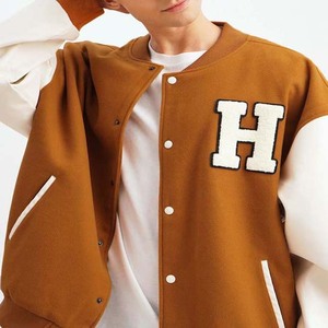 Custom Bomber <b>Jackets</b> Personalized Full-Sleeve Coat Varsity Baseball <b>Jacket</b> for <b>Men's</b> Clothing College Baseball <b>Jacket</b> For <b>Men</b> - Product Image 4