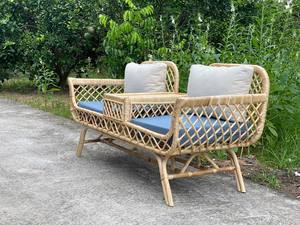 <b>Rattan</b> Living Room Sofa <b>Chair</b> New Model Double <b>Chair</b> - Product Image 2