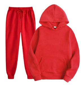 Warm <b>Outfits</b> Set Men's Autumn Winter Clothing Sets Stand Collar Zipper Sweatshirt Pants Warm Tracksuits Men's Sweat Shirts - Product Image 2