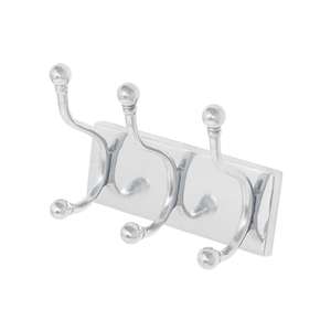 Hardware Items Metal Wall <b>Hooks</b> And Rails Shiny Polish Bathroom <b>Hook</b> Wall Accessories Aluminium Decorative Multifunctional <b>Hooks</b> - Product Image 1