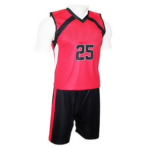 Uniformes de Voleibol Personalizados de Alta Calidad con Transferencia de Calor, Color y Logotipo Personalizados, Diseños Personalizados, 100% Poliéster, Unisex, Adultos, 180g - Product Image 4