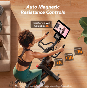 OFFRE DE VENTE EN GROS JUSQU'A 50% DE REMISE. Vélo d'exercice auto-alimenté et à auto-résistance S29, entraînement à domicile, livraison gratuite - Product Image 5