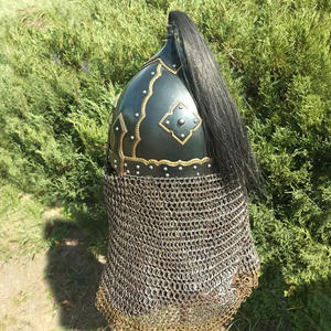 Casque d'enterrement noir de qualité supérieure, cadeau de casque artisanal pour Cosplayer | Décoration intérieure par Edge Knives - Product Image 4