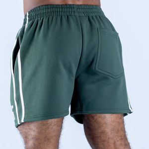 Premium Quality Plain <b>Fleece</b> <b>Shorts</b> for Men's 320 GSM Sweat <b>Shorts</b> 100% Cotton <b>Fleece</b> Custom Logo Sports Fitness Sweat <b>Shorts</b> - Product Image 2