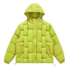 Chaqueta Acolchada de Lona con Parches de Camuflaje Ecológica Unisex, Primavera 2026, Cortavientos, Acolchado Estándar en la Parte Delantera - Product Image 6