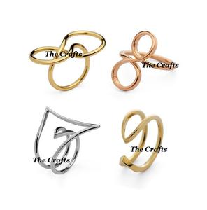 Juego de Anillos para Servilletas de Acero Inoxidable, Cuatro Colores Diferentes, Calidad Superior, Decoración para Mesa de Boda - Product Image 3