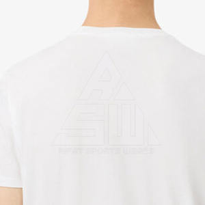 T-shirt pour homme en coton et polyester de haute qualité, écologique, à séchage rapide, style OEM, très populaire, vente en gros - Product Image 5