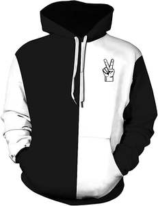 Hommes Hiver Casual Hoodies Solid Color 100% Cotton Regular Fit Eco-Friendly Quick Dry Fashion Wear - Product Image 2