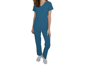 Uniformes de Hospital Personalizados de Color Negro de Primera Calidad, Uniforme Médico para Enfermeras, Bata Médica de Manga Corta, Uniforme de Doctor para Hombres - Product Image 2