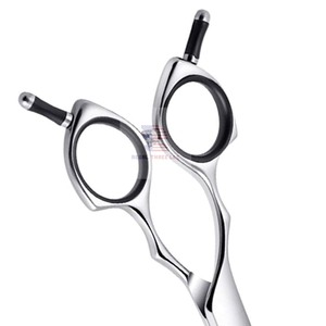 Tijeras de aseo para perros de acero inoxidable al por mayor, tijeras de aseo para mascotas con hoja curva - Product Image 6