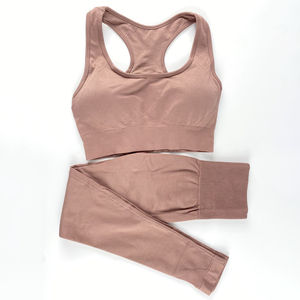 <b>Top</b> Trending Product Yoga Set for <b>Women's</b> 2025New Arrival <b>Top</b> Fashion <b>Women</b> Yoga Set With Custom Logo - Product Image 1