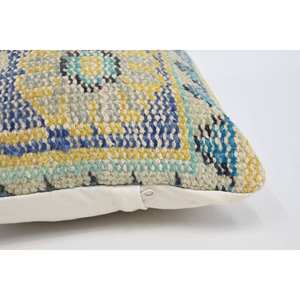 หมอนขนสัตว์งานเย็บปะผ้าสีเบจแคนธาหรูหราขนาด12X24นิ้วพิมพ์ลายวินเทจผ้านุ่มสำหรับใช้นอนโซฟาขนาด18X18นิ้ว - Product Image 5