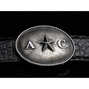 Boucles de ceinture avec initiales étoile en corde - Product Image 1