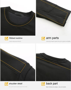 Camiseta de Protección Anticorte y Antipuñaladas de Manga Corta con Cuello Redondo - Product Image 5