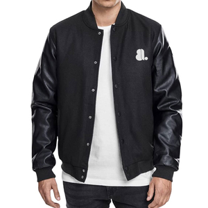 Chaquetas Varsity Personalizadas para Hombre, Nueva Moda 2026, Diseño Sólido, Precio Accesible, para Uso en Exteriores - Product Image 1