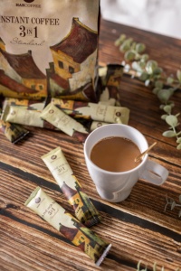 <b>COFFEE</b> <b>INSTANT</b> 3 in 1 MIX ROBUSTA mlk chocolate cream SPRAY DRIED OEM/ODM packed in box - Product Image 2
