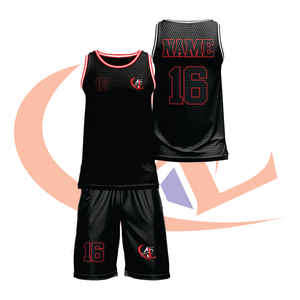 ชุดเครื่องแบบบาสเกตบอลผ้าโพลีเอสเตอร์100% น้ำหนักเบาและคุณภาพสูงดีไซน์พลัสไซส์ - Product Image 4