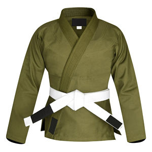 Kimono de Jiu-Jitsu en coton 100% à vendre, léger, respirant, vêtements d'arts martiaux pour hommes, kimono de Jiu-Jitsu - Product Image 3