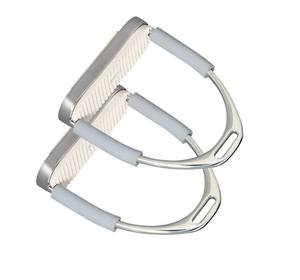Recién llegado, estribos para montar a caballo de doma, empuñadura de seguridad ajustable ligera de aluminio, fábrica, Exportación de fabricante OEM - Product Image 6