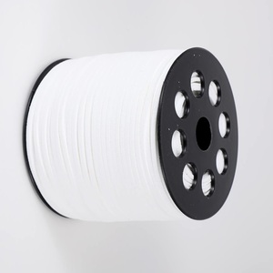 Ấn Độ Da 50 Yards Màu Trắng Da Lộn Da Dây 2.6Mm Da Lộn Ren Faux Da Dây Đối với Trang Sức Làm Hot Bán - Product Image 2