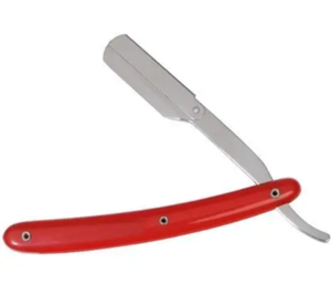 Rasoir de conception personnalisée droite et réutilisable à bas prix avec manche en plastique couleurs personnalisées - Product Image 6