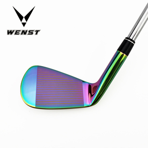 定制右手高尔夫铁杆套装锻造高尔夫球杆头 431 不锈钢石墨和钢杆杆身工厂直供 - Product Image 3