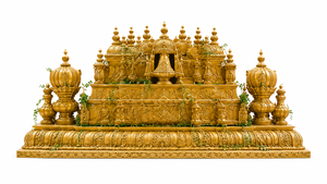 Escenario Tradicional para Bodas del Sur de la India, Manavarai, Fabricante y Proveedor Mayorista de Escenarios para Recepciones de Bodas Tamilas - Product Image 4