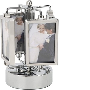 MS INC Giá Đỡ Khung Ảnh Cặp Đôi Mới Kết Hôn Hai Mặt Bằng Kim Loại Đồ Trang Trí Cho Văn Phòng Trang Trí Mặt Bàn Phòng Khách - Product Image 1