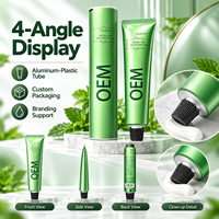 Emballage personnalisé OEM en aluminium et plastique pour tubes de dentifrice, compatible avec l'impression offset et les couleurs personnalisées, capacité 30-400 ml