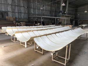 Tendance chaude 2023 planche d'équilibre en bois de haute qualité vietnamienne/planche d'équilibre oscillante/planche de Yoga pour enfants/adultes - Product Image 4