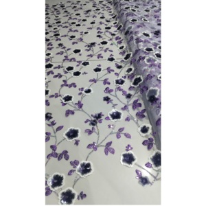 Toptan fiyatlarla mevcut elbiseler Lehengas ve önlük yapmak için yüksek kaliteli yumuşak işlemeli Net kumaş - Product Image 1