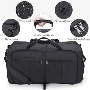 Unisex Large Sport Travel Duffel <b>Bag</b> Waterproof Outdoor Gym <b>Bag</b> Polyester Lining Custom Logo Printing Wholesale - Product Image 2