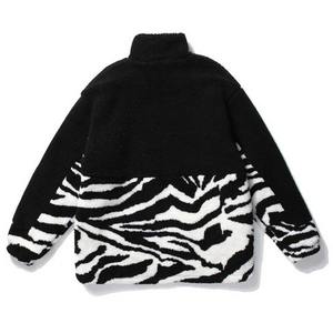 Streetwear Wholesale Plus Size Winter Men Fleece <b>Sherpa</b> Custom Jacket - Product Image 6