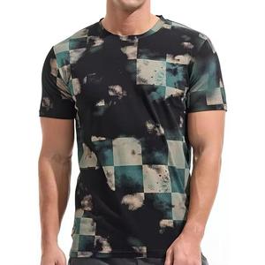 T-shirts pour hommes 100% coton de haute qualité avec sublimation de logo personnalisé et motif de lettres - Product Image 1