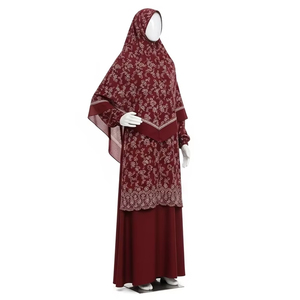 Modest Traditional Islamic Clothing for Adults Soft Breathable Fabric Loose Fit Daily Wear Cultural Attire Muslim DressAbayaWear - Product Image 2