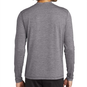 Camiseta de manga larga personalizada informal para hombre algodón Spandex Logo bordado pesado nuevo diseño personalizado estampado de letras patrón al por mayor - Product Image 3